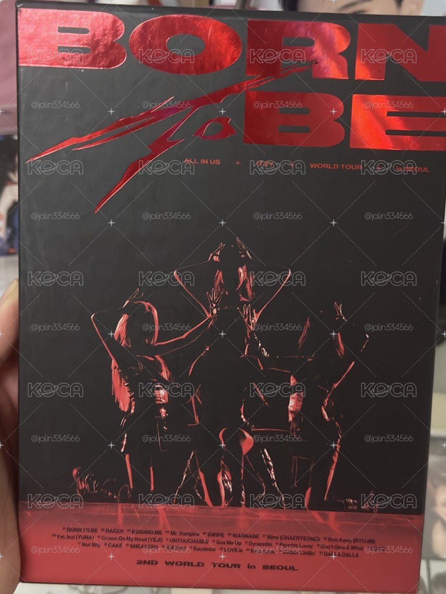 ITZY Born to be DVD