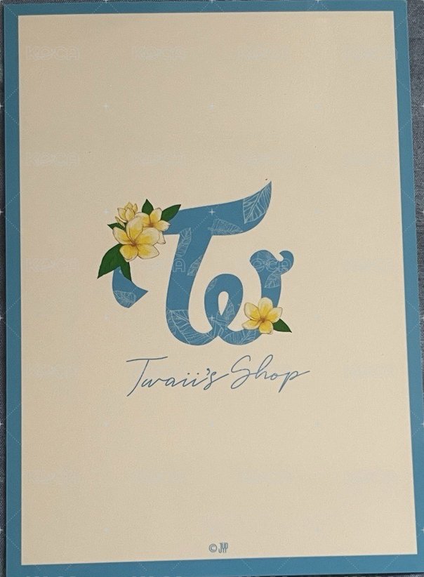 2019 Twaii’s Shop 明信片  背面