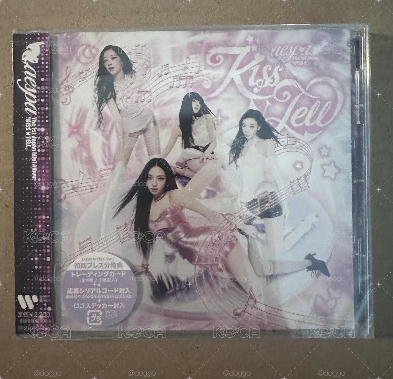 kiss n tell版 全新未拆