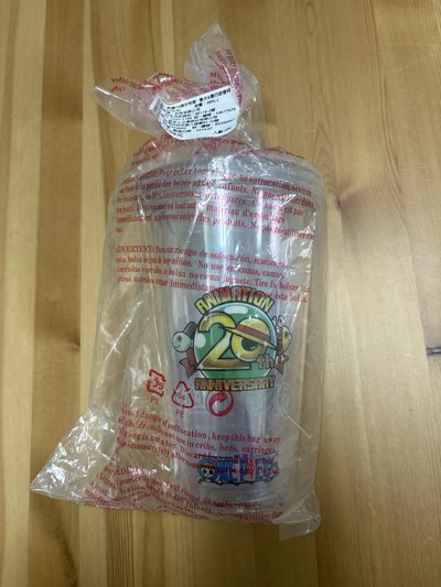 海賊王/航海王 ONEPIECE 動畫20週年紀念 - 魯夫吸管杯