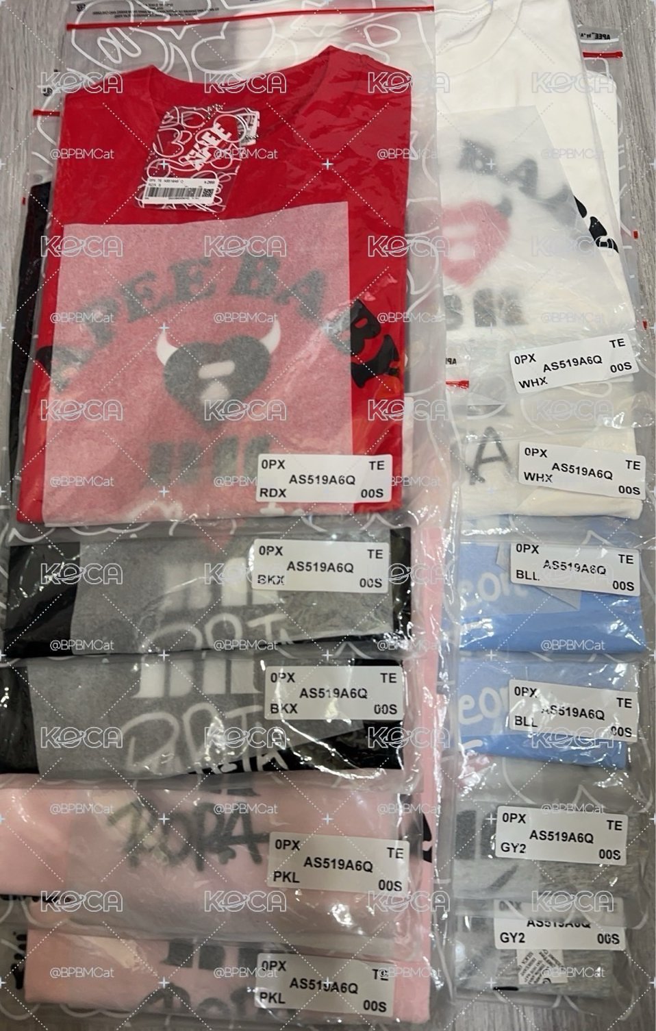 APEE x BM 聯名短袖 ASA 灰色 尺碼S