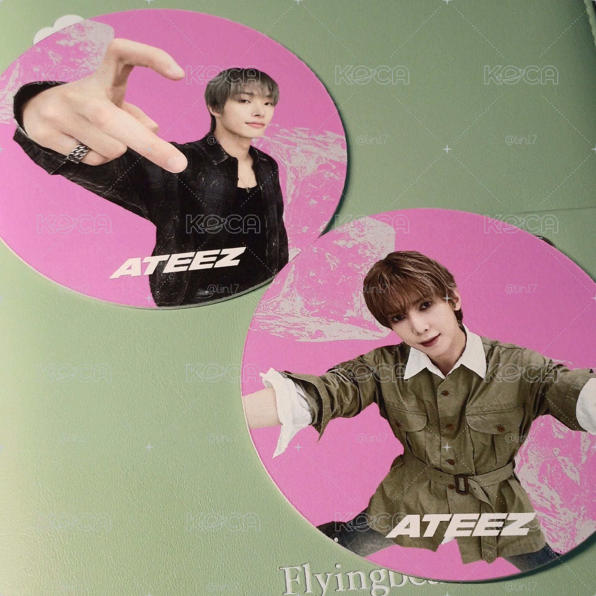 Ateez 杯墊