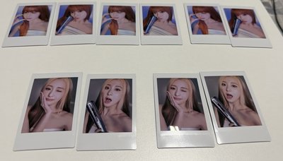現貨 26’巡迴 JP 隨機卡 拍立得 兩張一組 也有部分單張