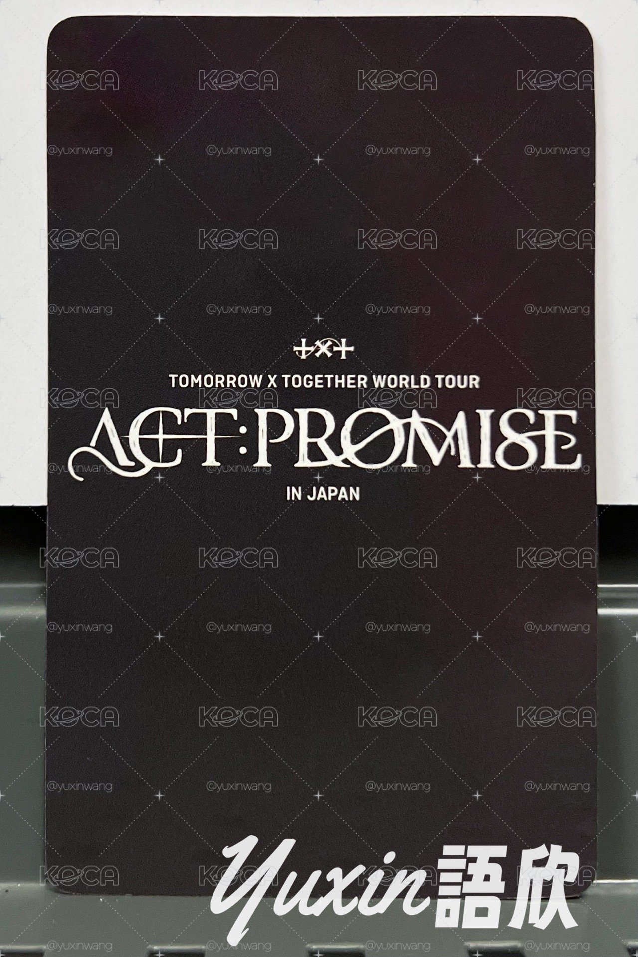 現貨✅ TXT ACT : PROMISE IN JAPAN 日巡 演唱會 特典 小卡