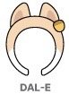 MINIVE × 愛寶樂園 髮箍 