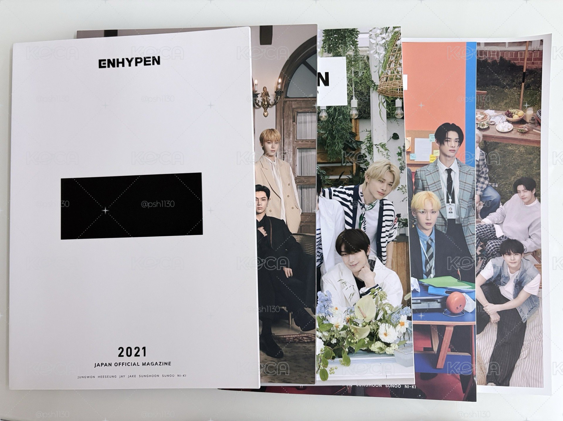 ENHYPEN 日咖 會員雜誌