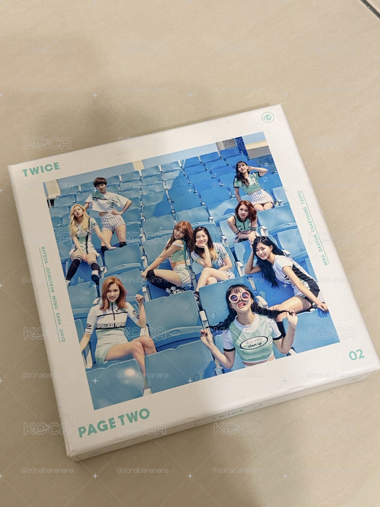 TWICE 迷你二輯 全員親簽