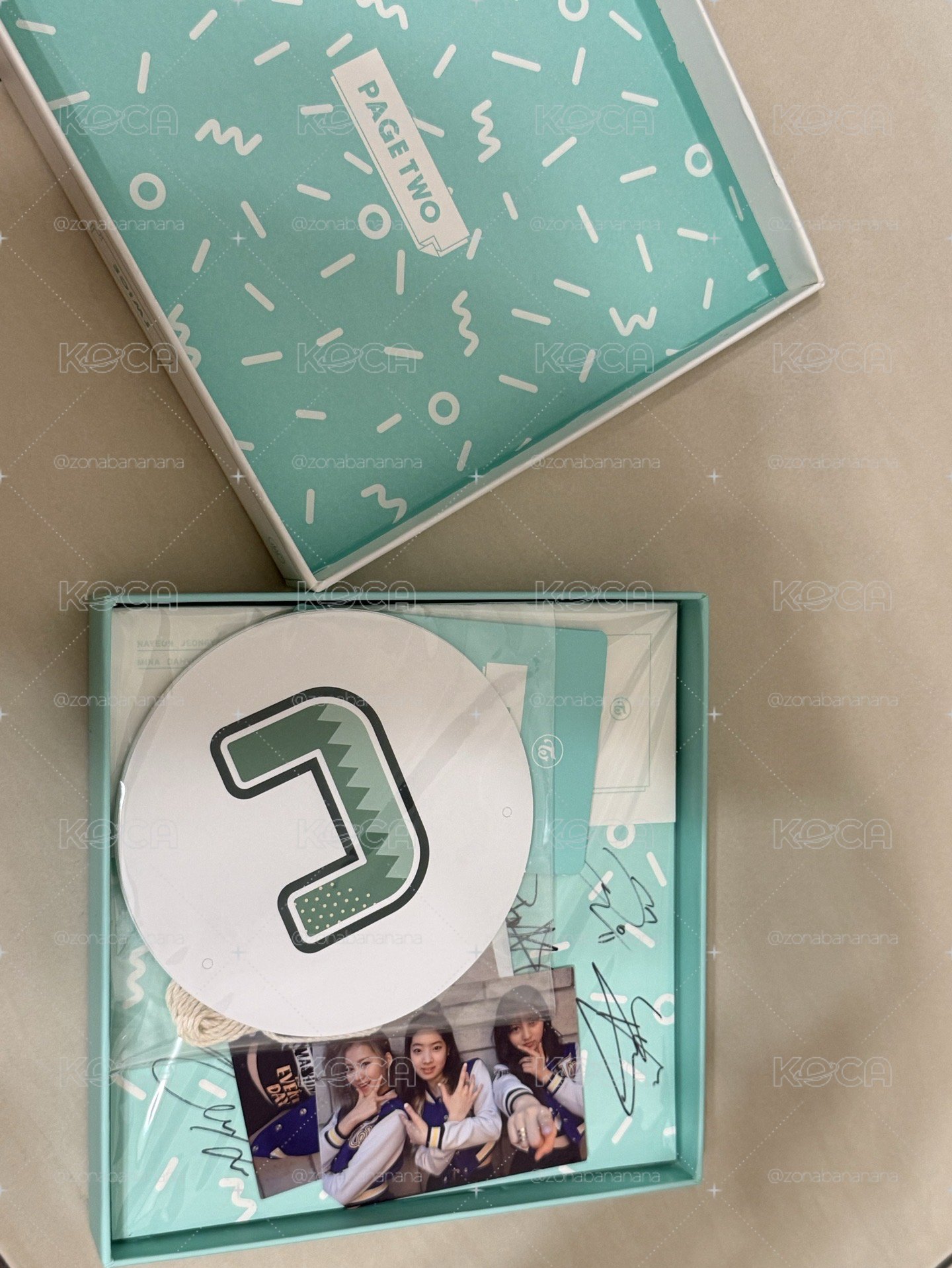 TWICE 迷你二輯 全員親簽