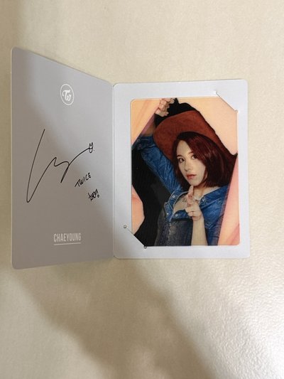 TWICE 迷你二輯 全員親簽