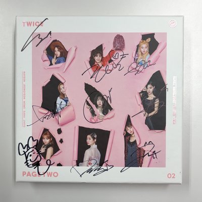 TWICE 迷二 簽名專輯