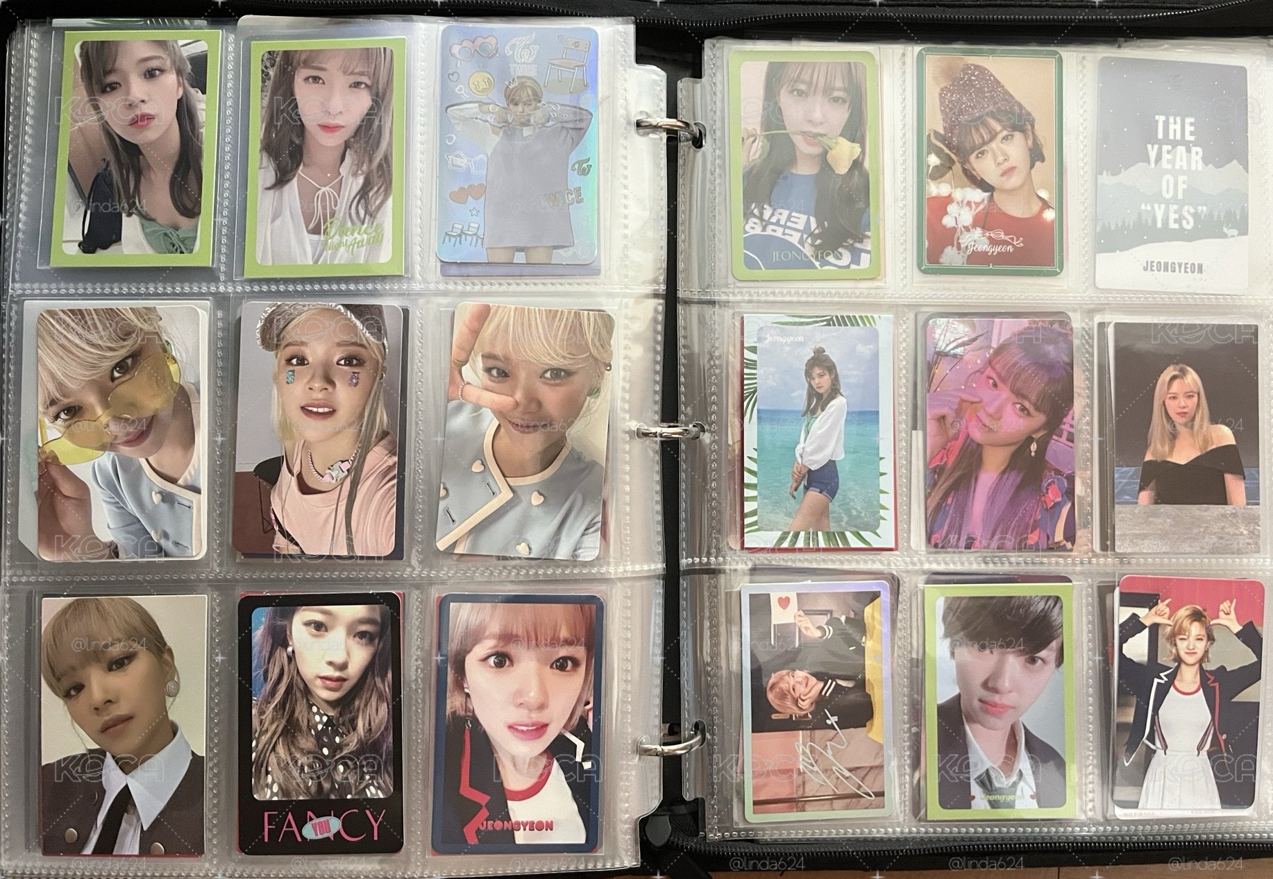 twice 定延 花絮 專輯 小卡