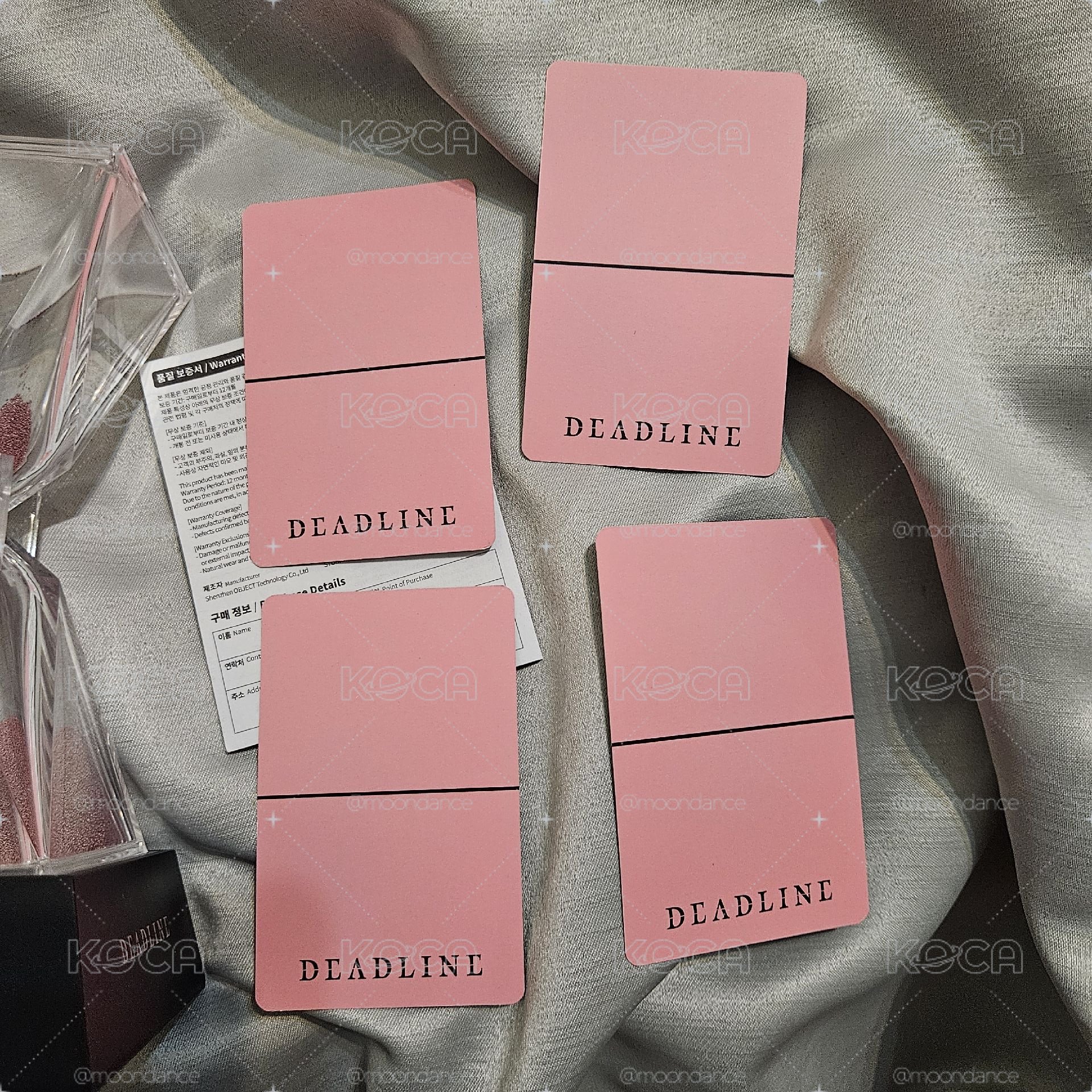 DEADLINE MOOD LIGHT 專輯 沙漏專