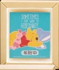 小熊維尼發光相框磁鐵 磁鐵 