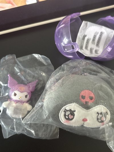 庫洛米扭蛋套組🖤💜