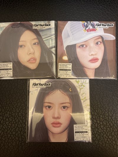 現貨 illit I Got Your Back全新未拆單封專輯：moka、iroha、minju