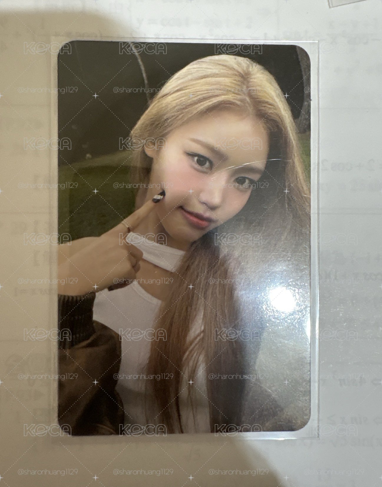 迷一 專輯卡 na ver. 自拍
