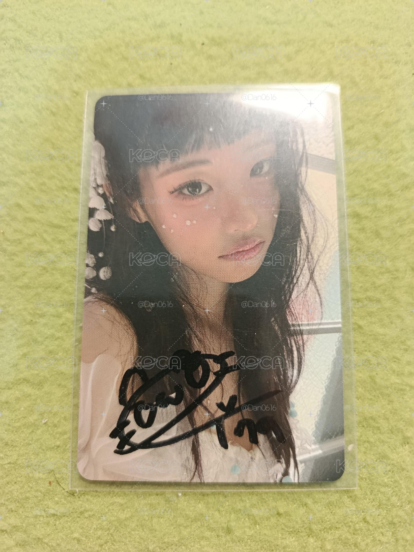 娜 迷四親簽卡