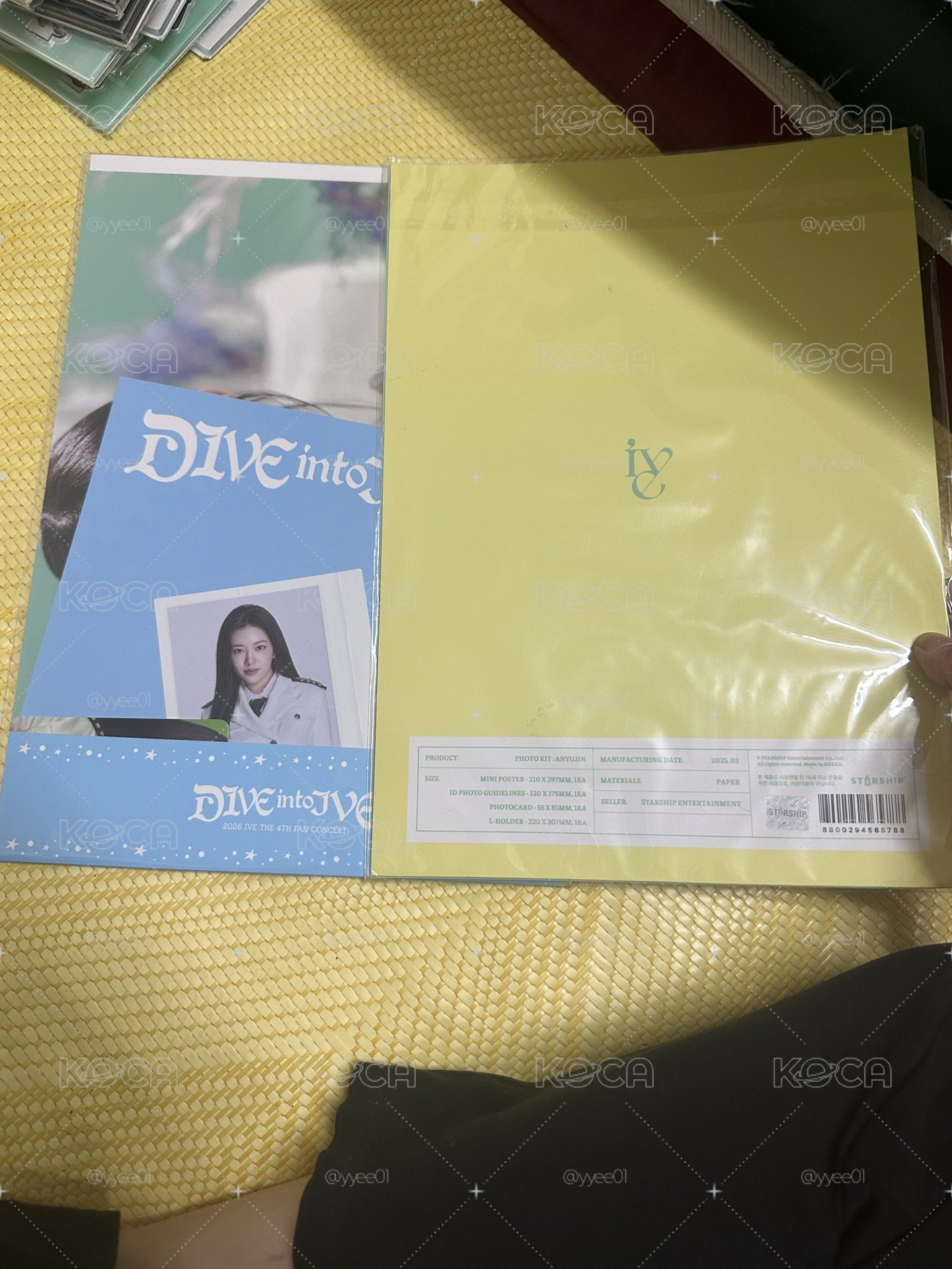 IVE見面會證件組（員安怜）