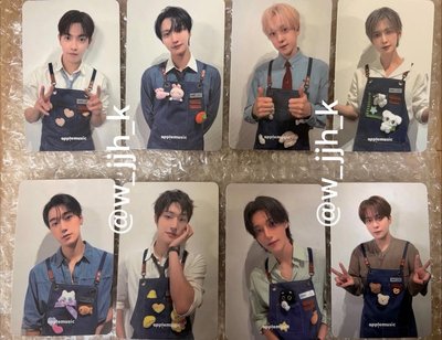 非現貨 ATEEZ GH5 am 2.0 簽售卡 八張 一套 set