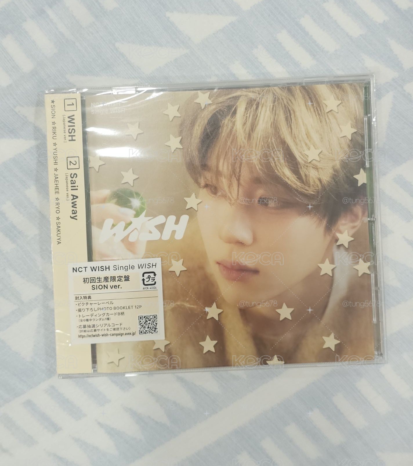 NCT WISH 專輯 初回生產限定盤 空專