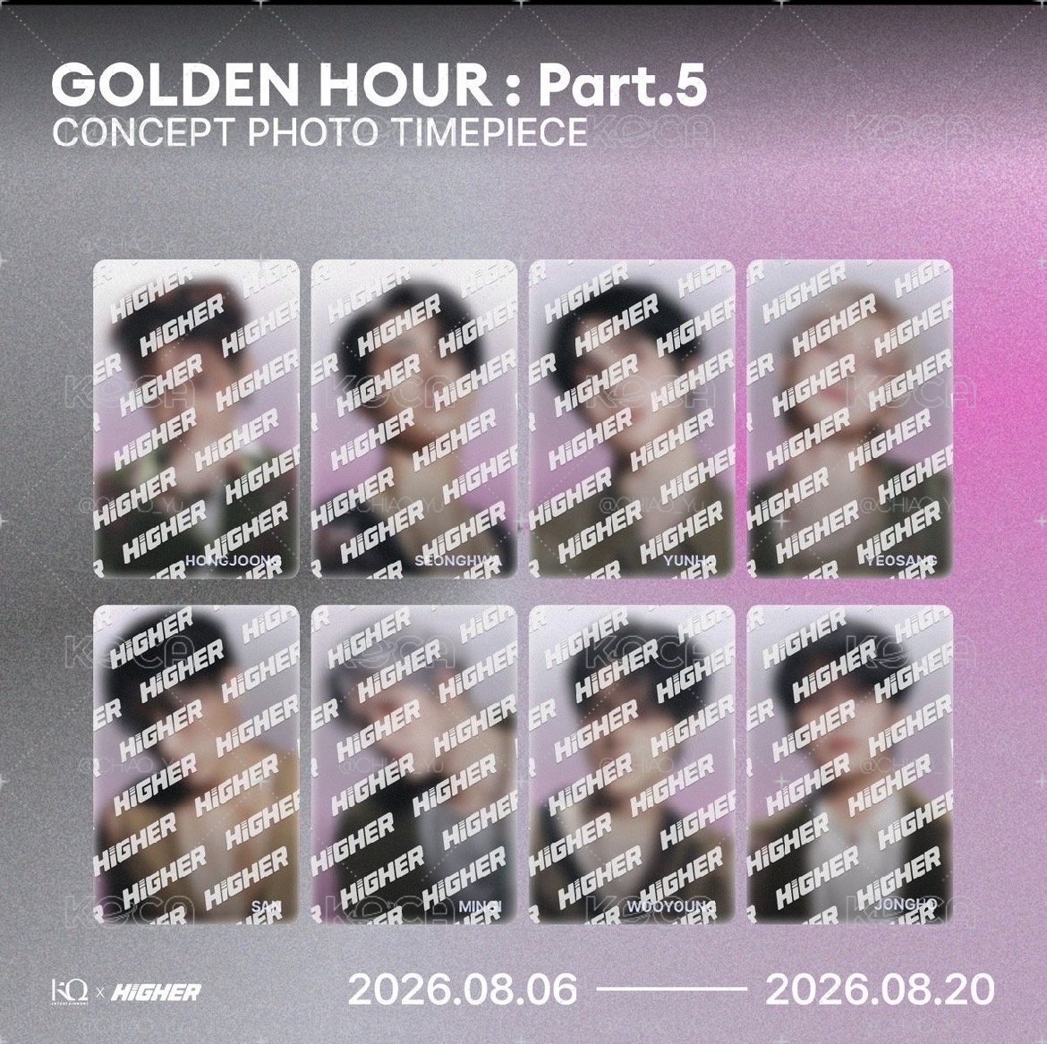Ateez gh5 BAD 概念寫真