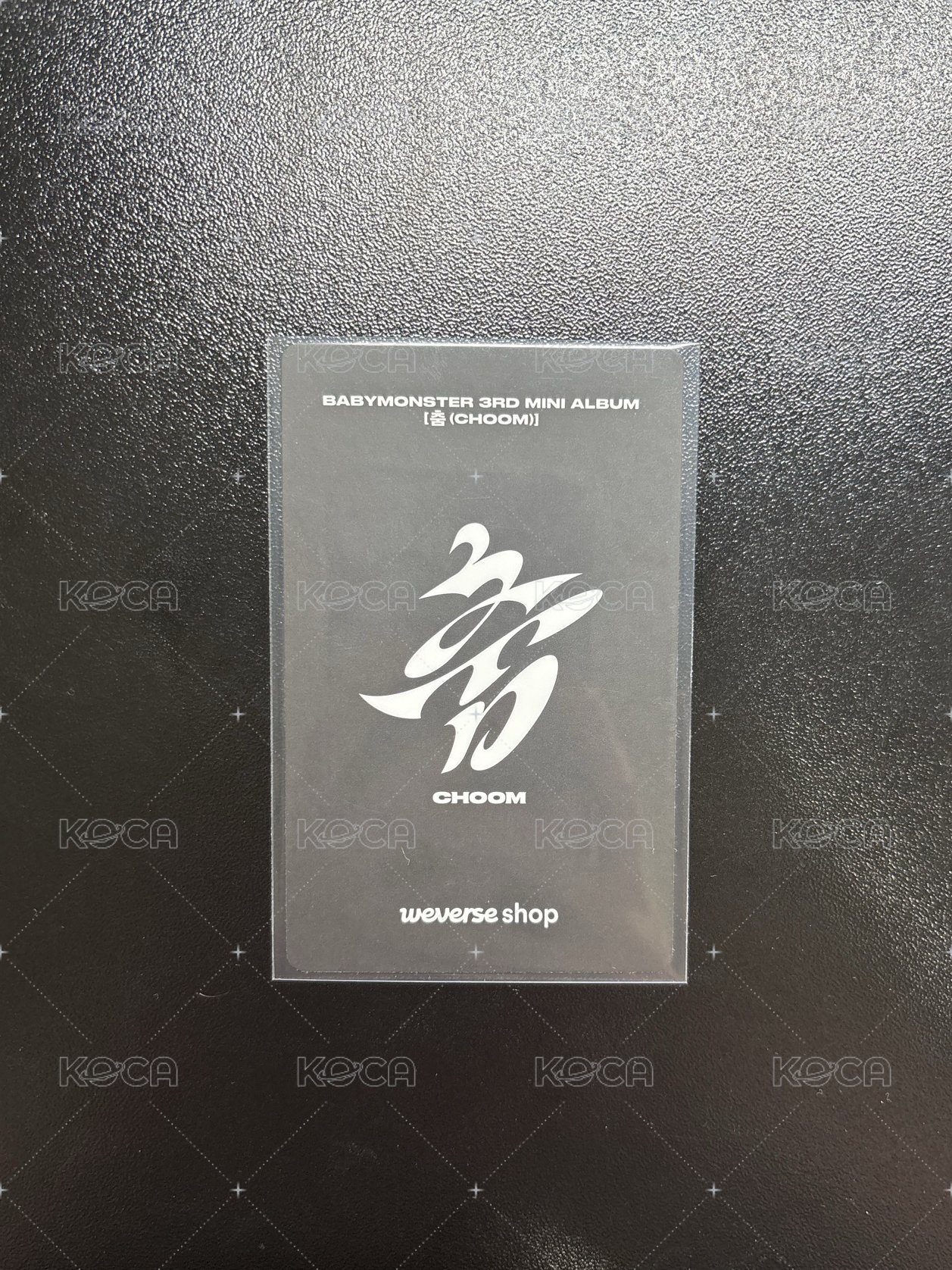 춤 (CHOOM) wvs 線下 簽售卡 （一張微損）