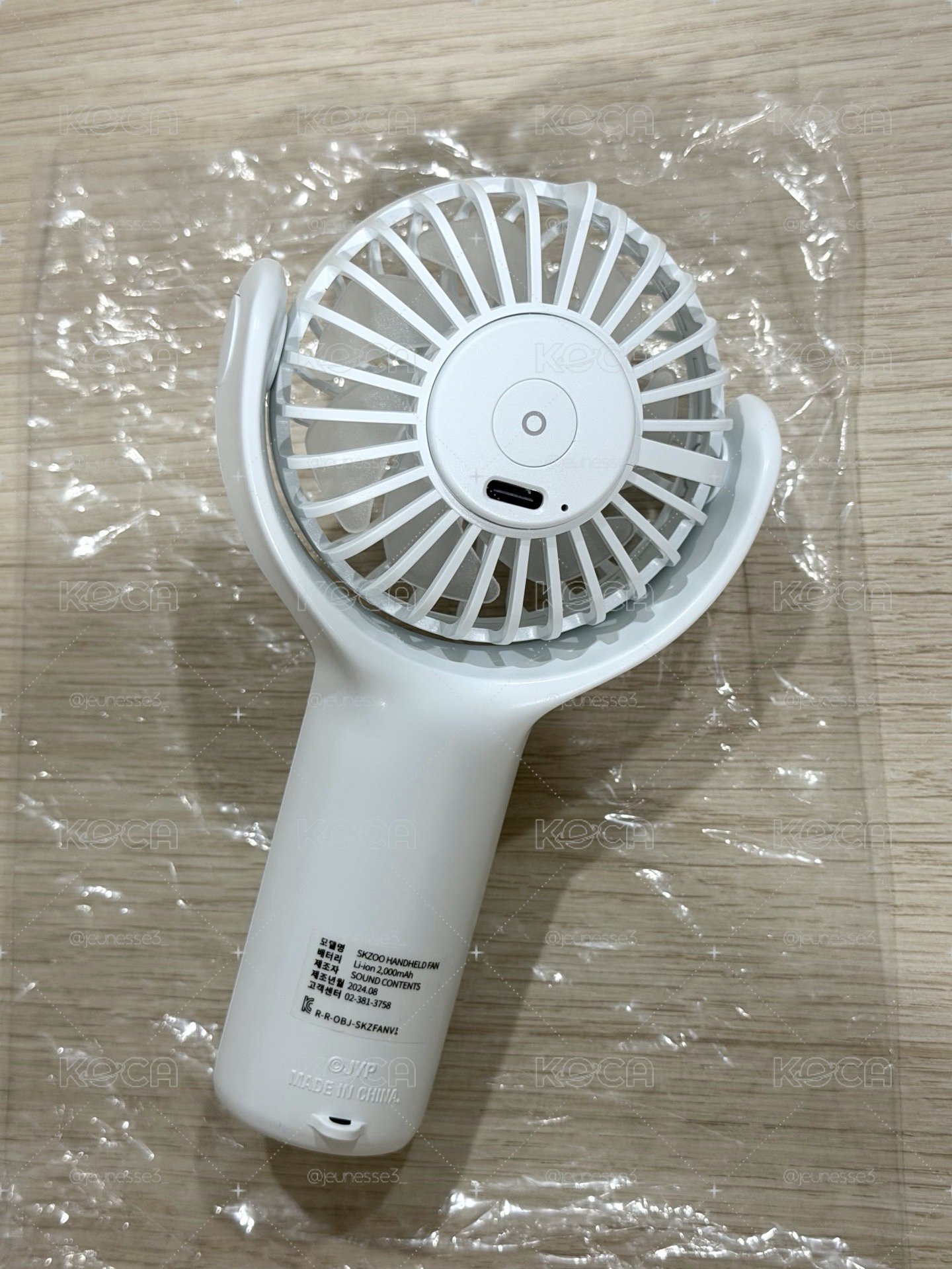 三巡場週 旻手持風扇 僅拆檢