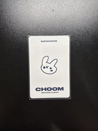춤 (CHOOM) 全通路 單封預售禮 特典卡（微損） 