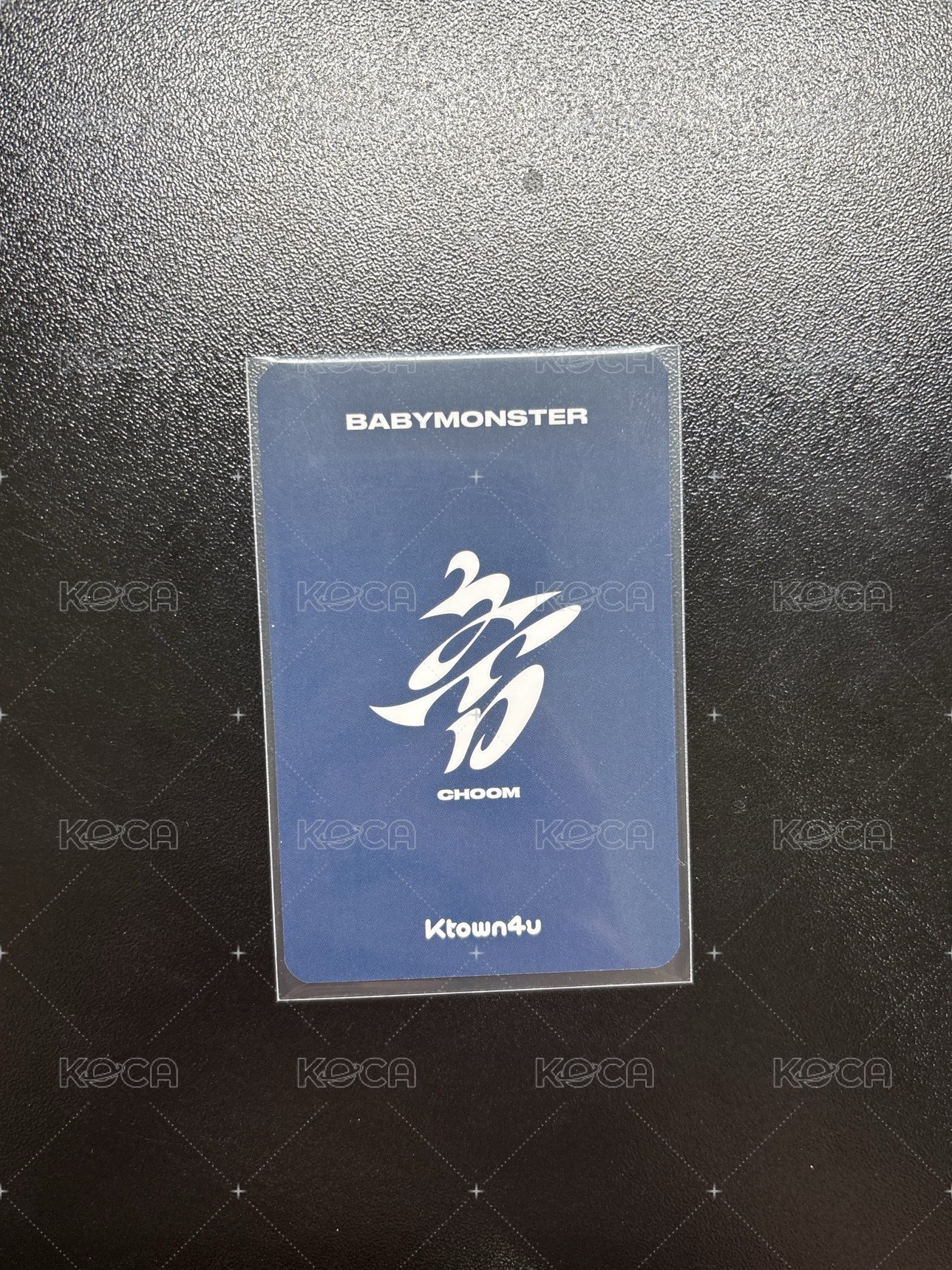 춤 (CHOOM) k4 yg wvs el 通用官拍 特典卡 B ver.（微損）