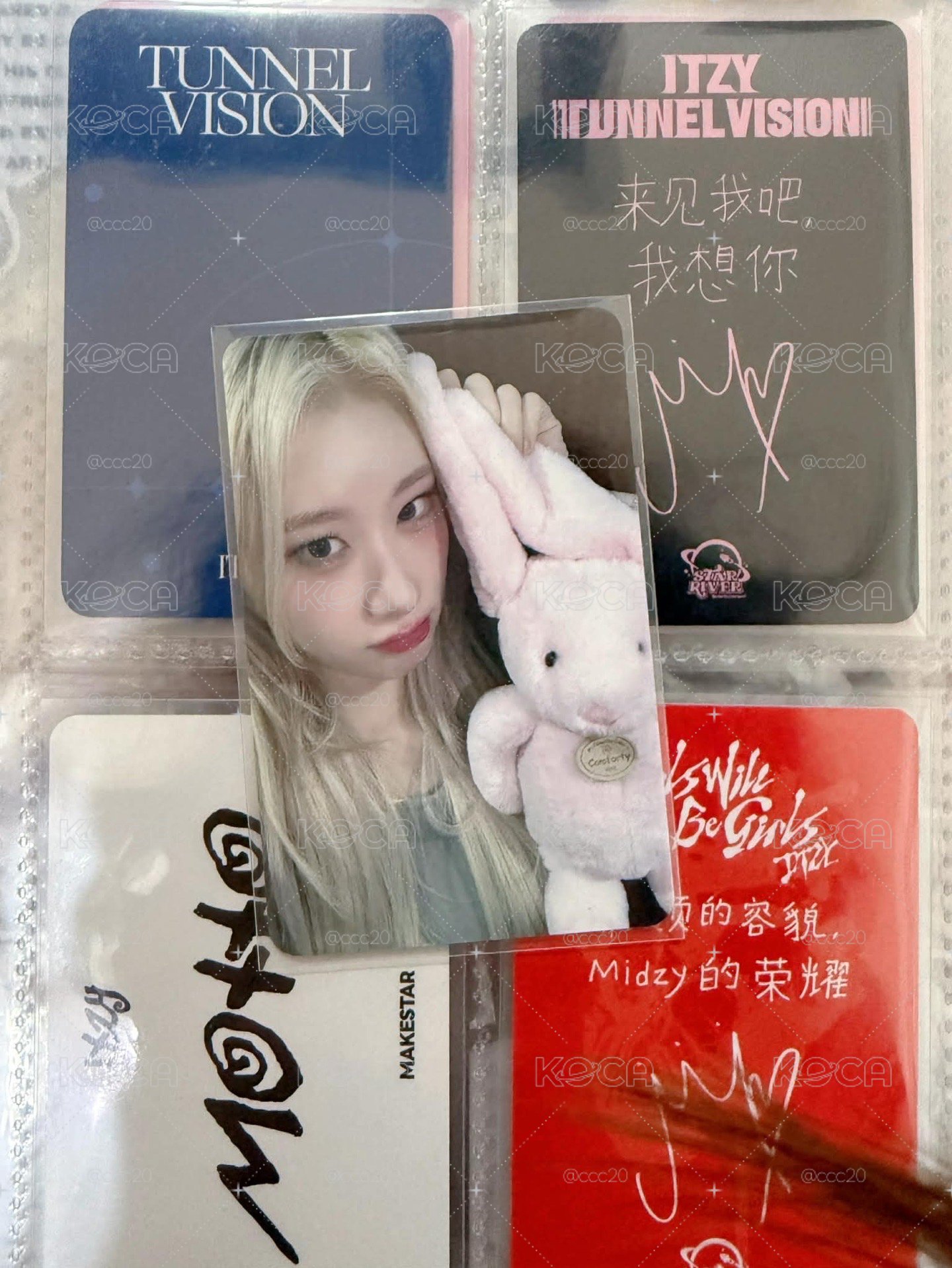 ［代開賣場🐹］大降價！李彩領金髮兔子中簽 如此美萌唯一表情唯一造型 真的不拿下嗎