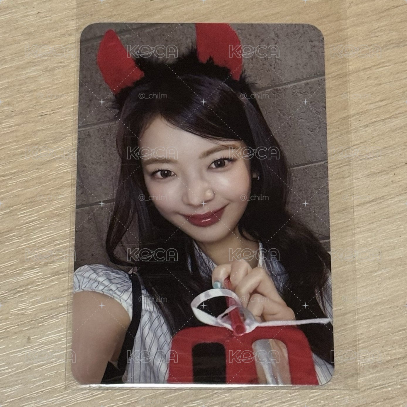 ITZY Lia MS 線下LD特典卡