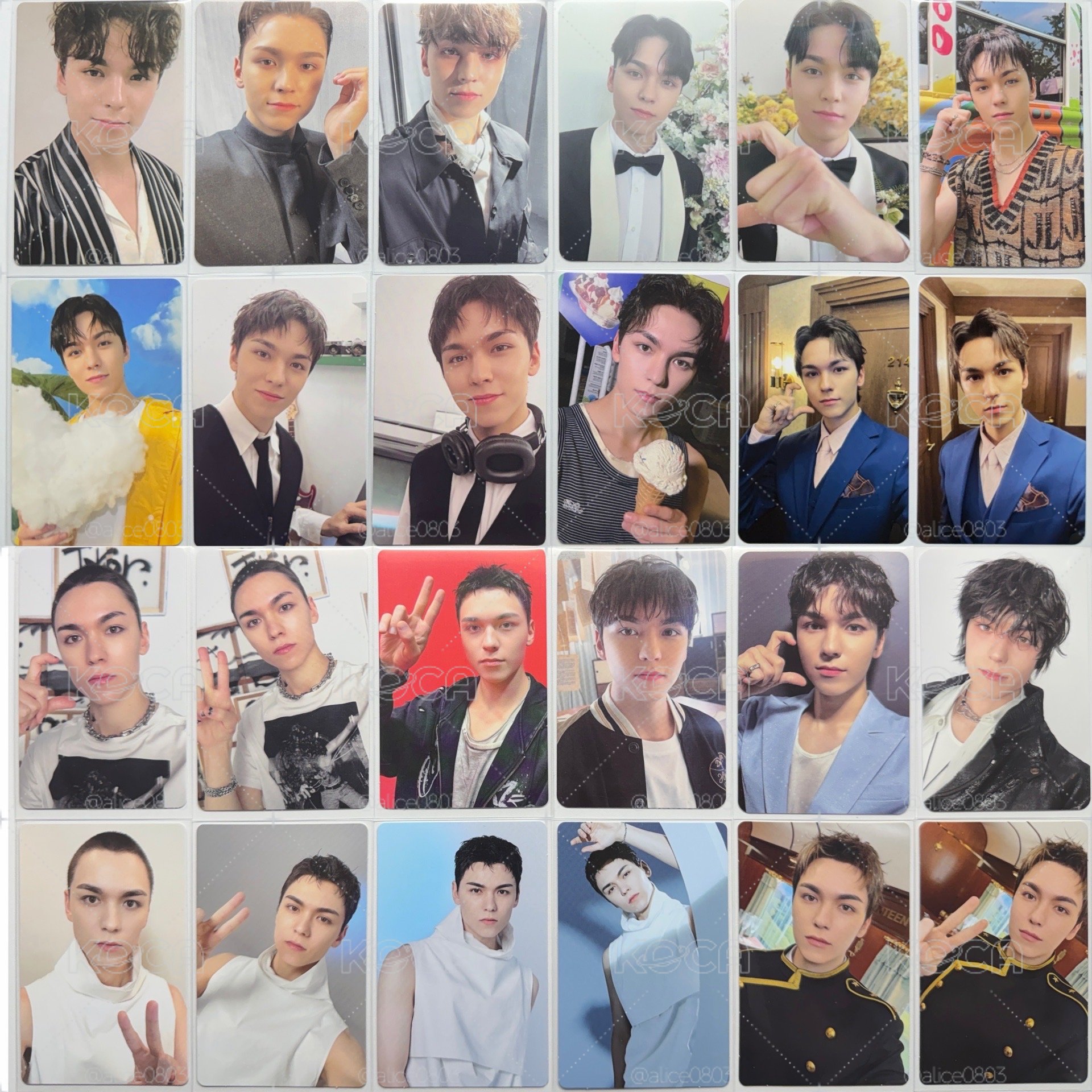 Seventeen 散卡 Vernon 區