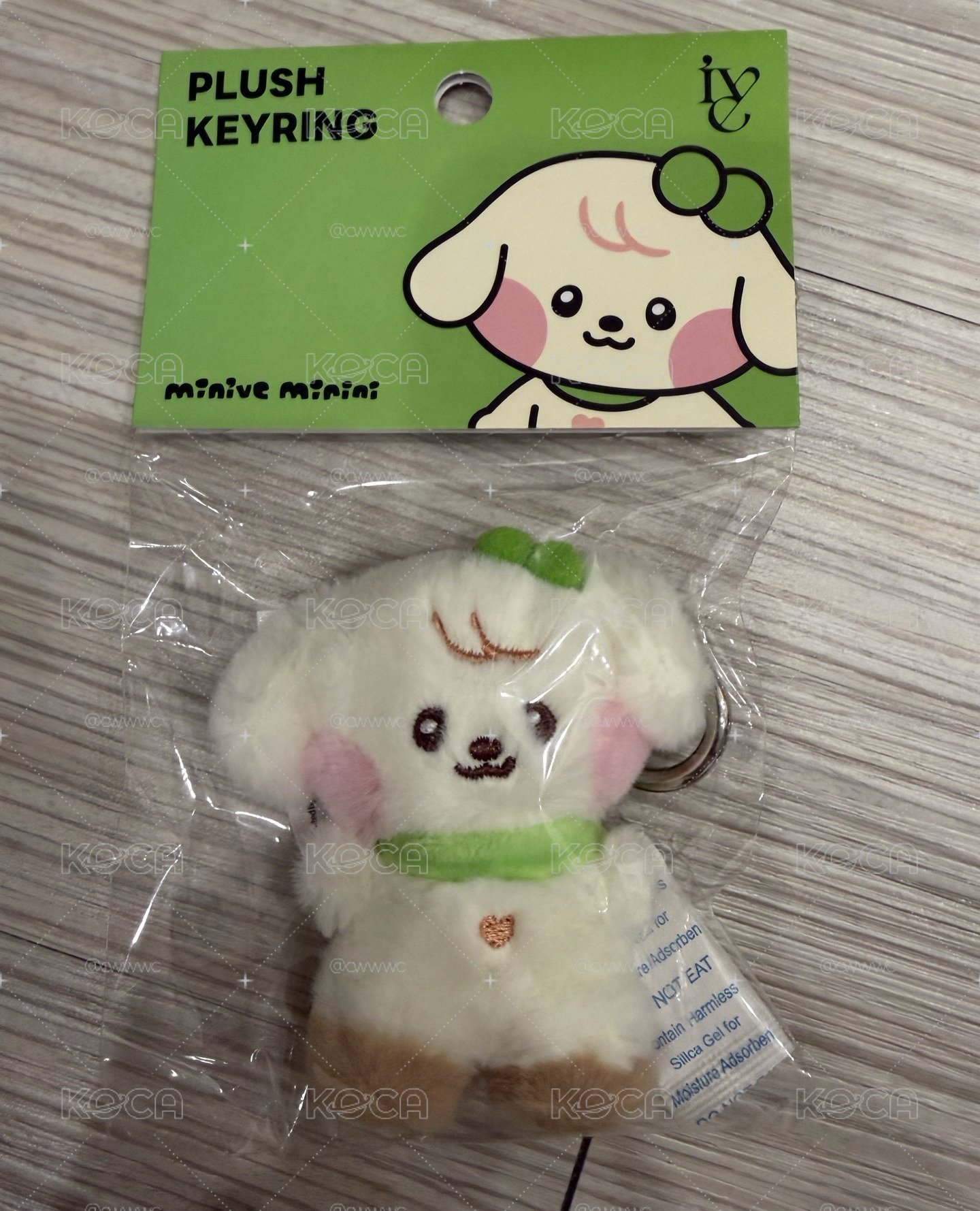 IVE line friends 安吊飾娃 minive