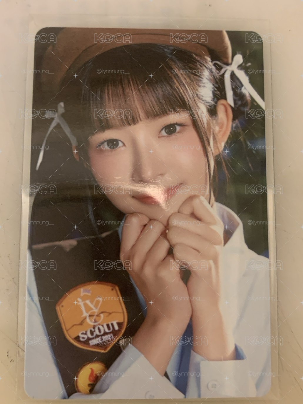 IVE scout卡包小卡