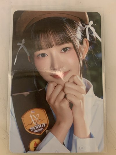IVE scout卡包小卡