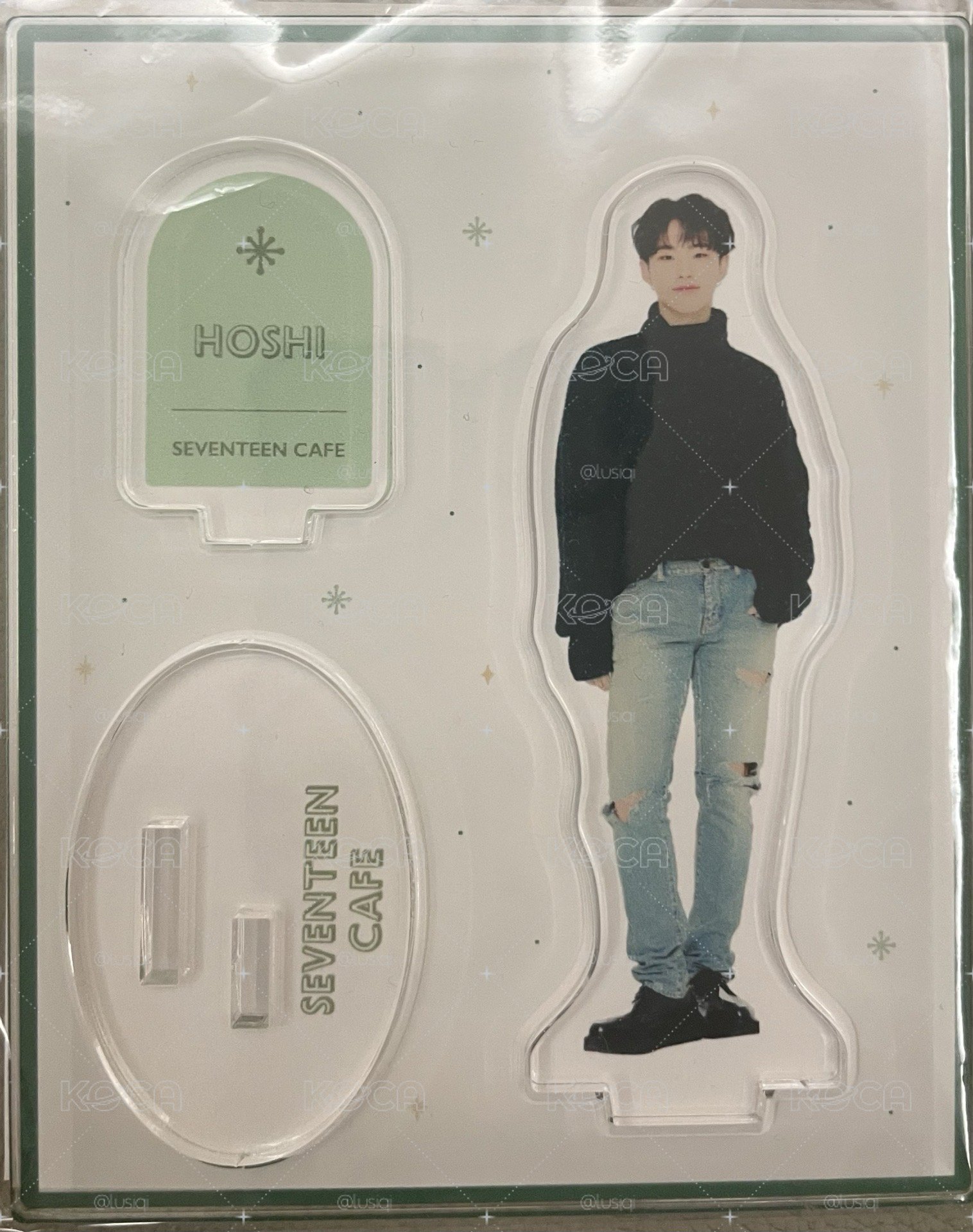 Seventeen Cafe Hoshi 立牌