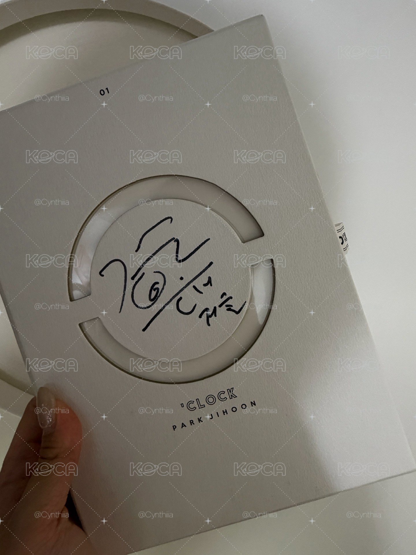 朴志訓親簽專輯💿