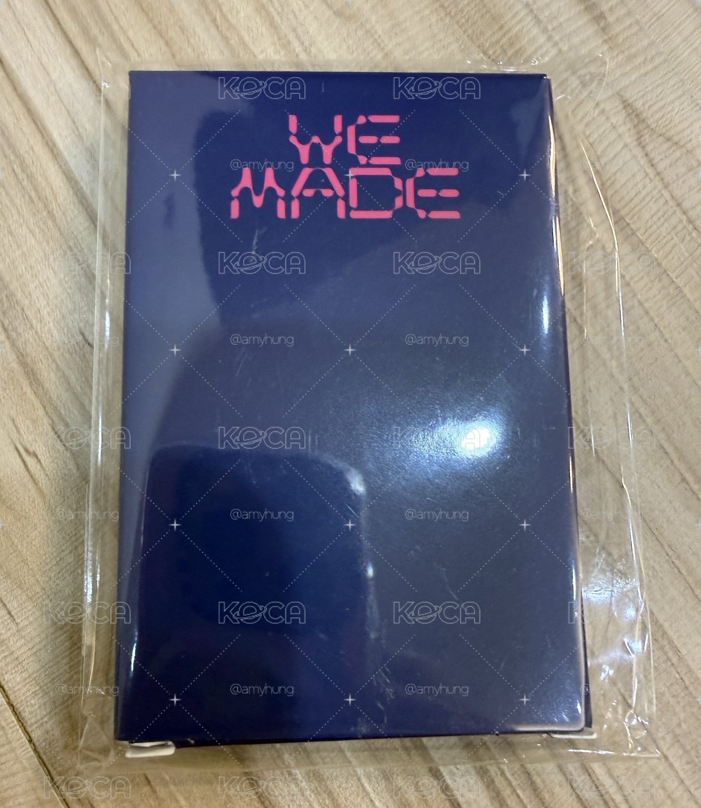 We made小卡套組