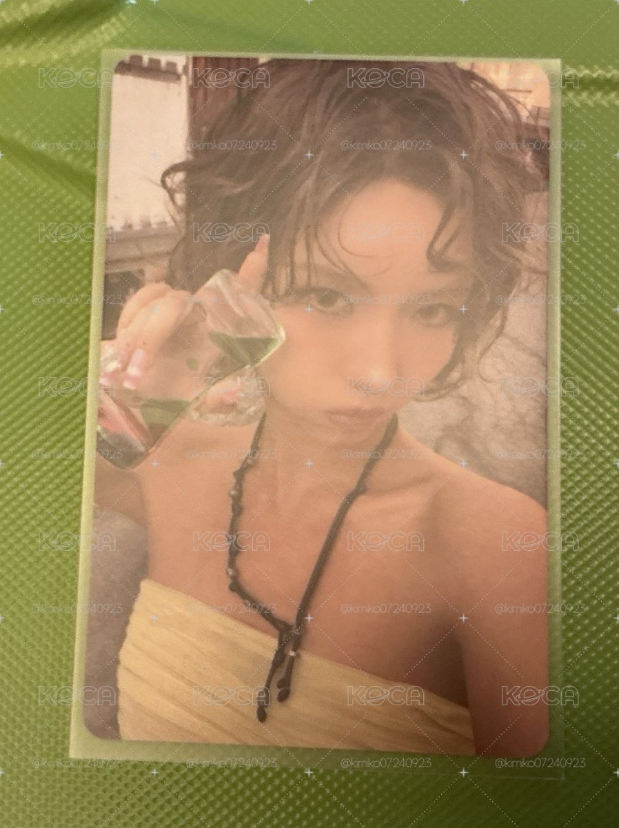 idle 田小娟 香水磚正版小卡