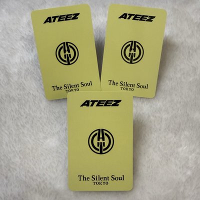 98The Silent Soul日通代言卡三張組 