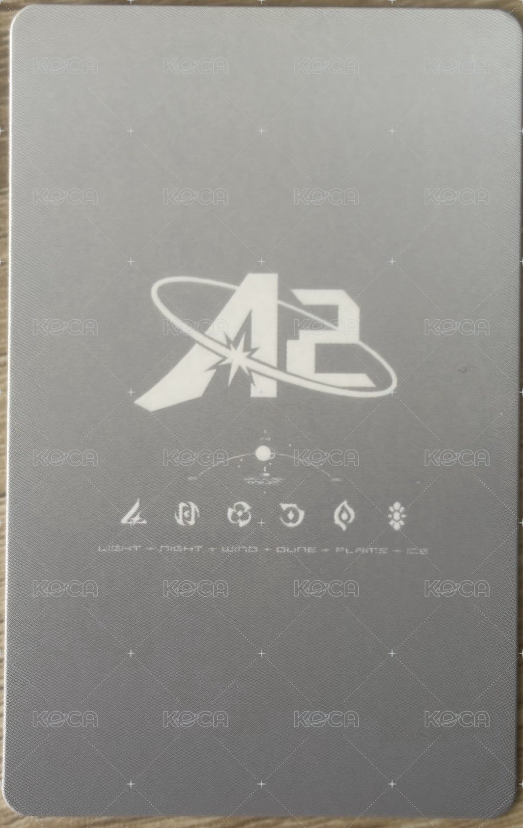 原子少年2時期 隨機卡  背面