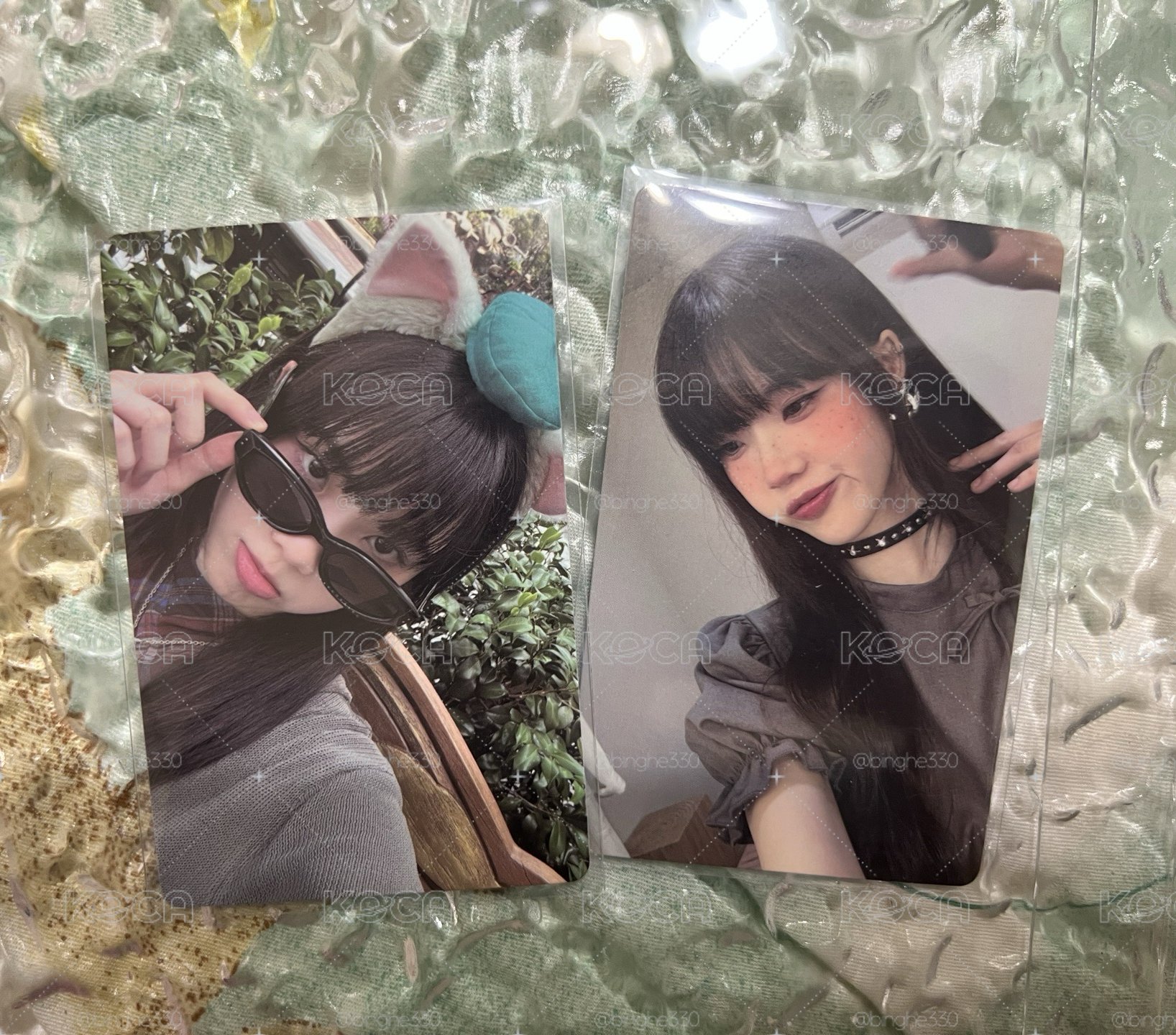 莎🌼🐱兩張小卡