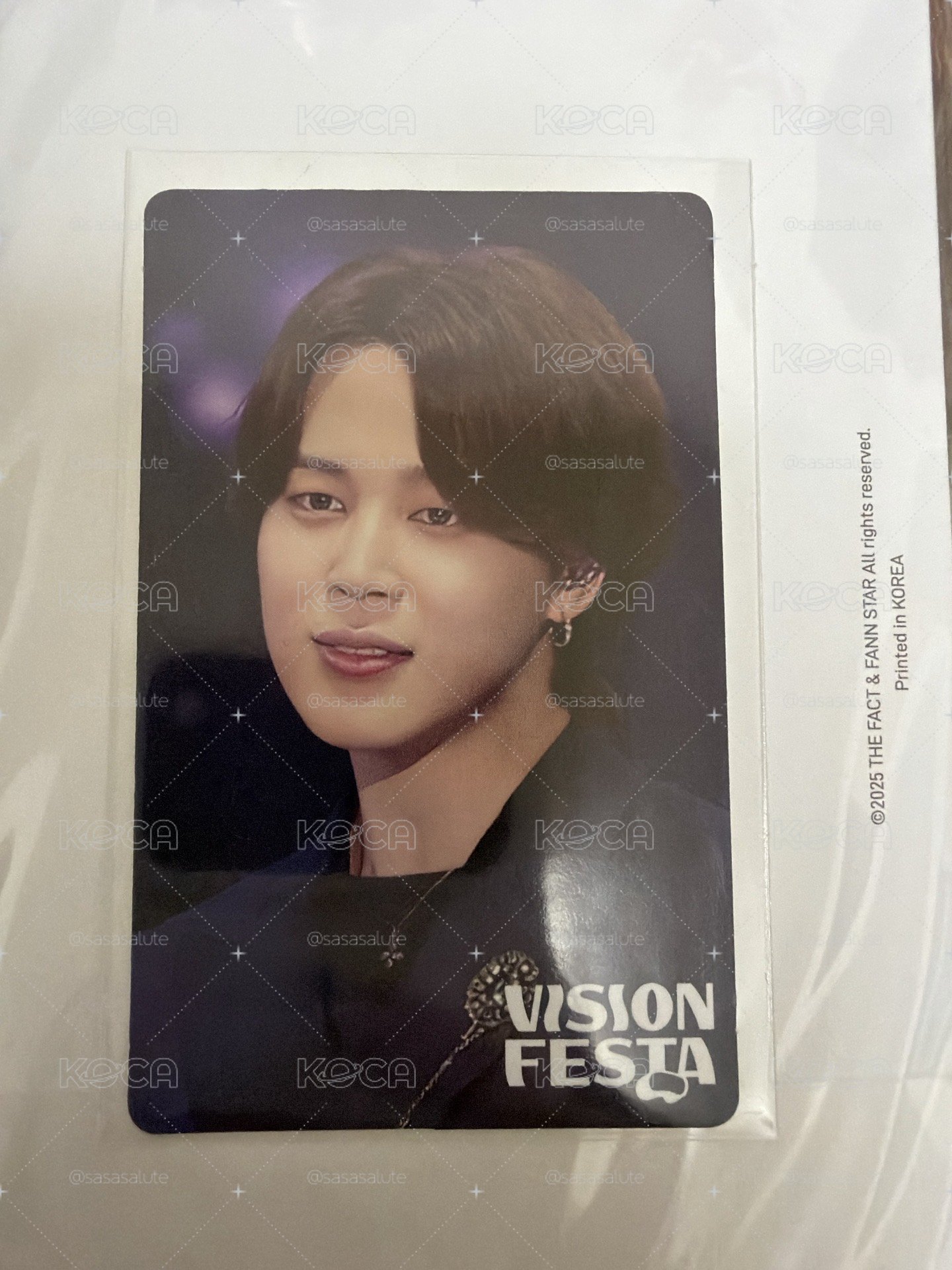 BTS Jimin Vision Festa