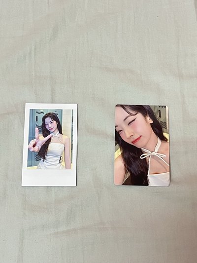 TWICE仁川場DVD小卡+拍立得