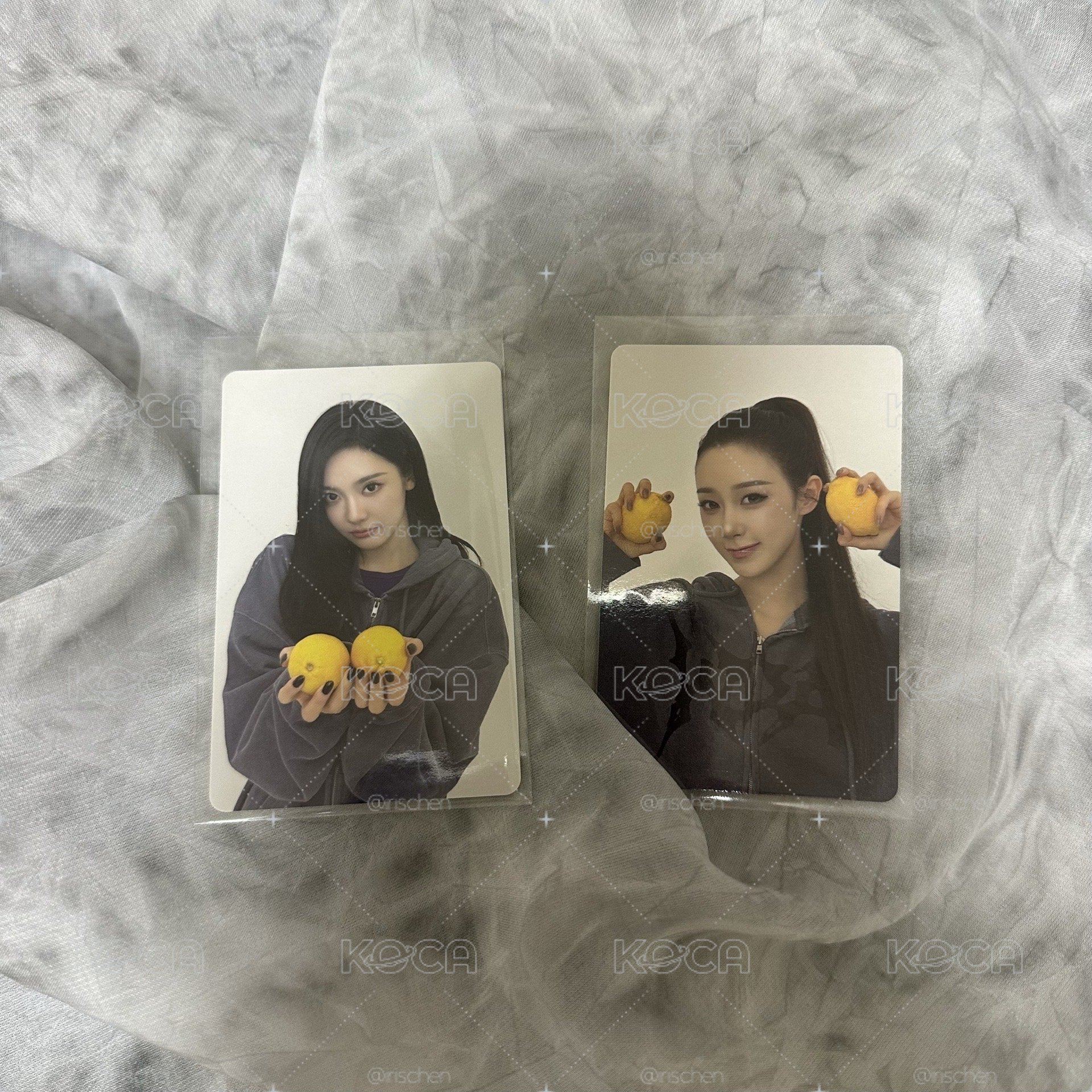 (現貨速出白菜價)aespa lemonade 滿額卡 吉/寧