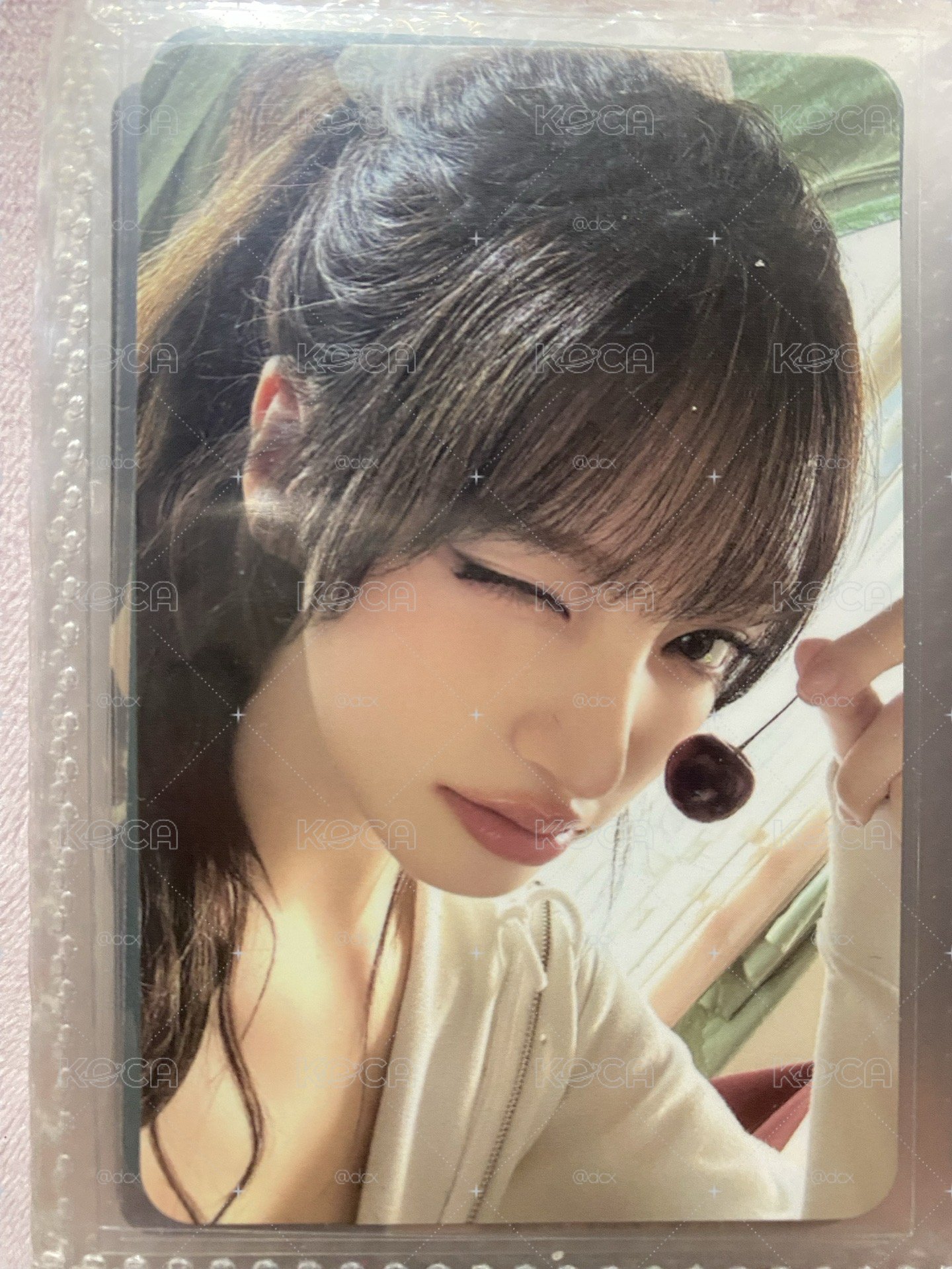 IVE 金志垣 Liz SHOW WHAT I AM 二巡隨機卡 高馬尾wink櫻桃栗