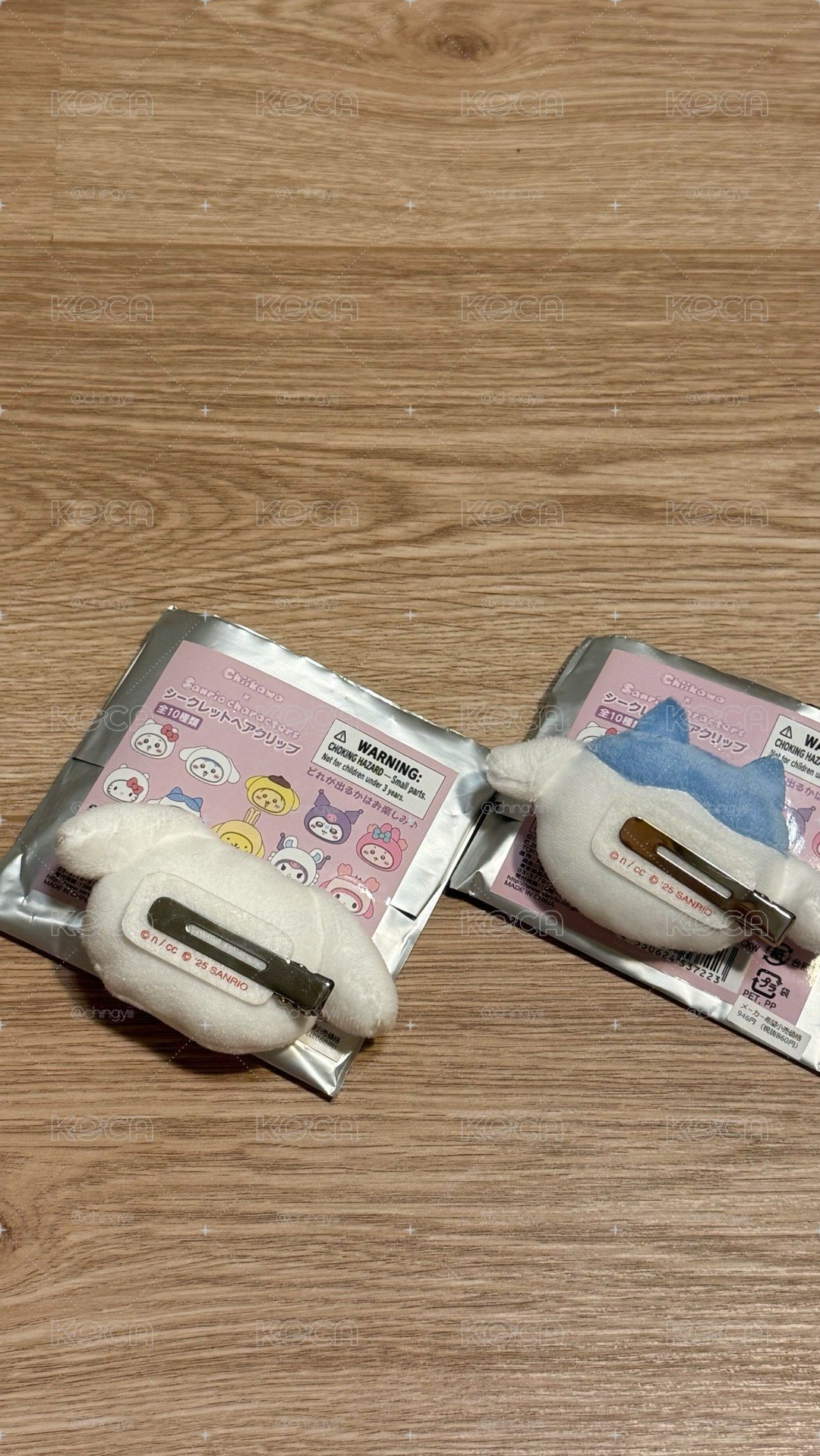 大耳狗小八髮夾