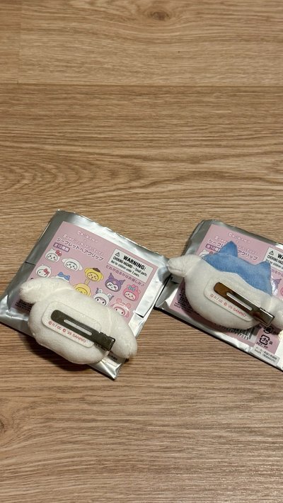 大耳狗小八髮夾