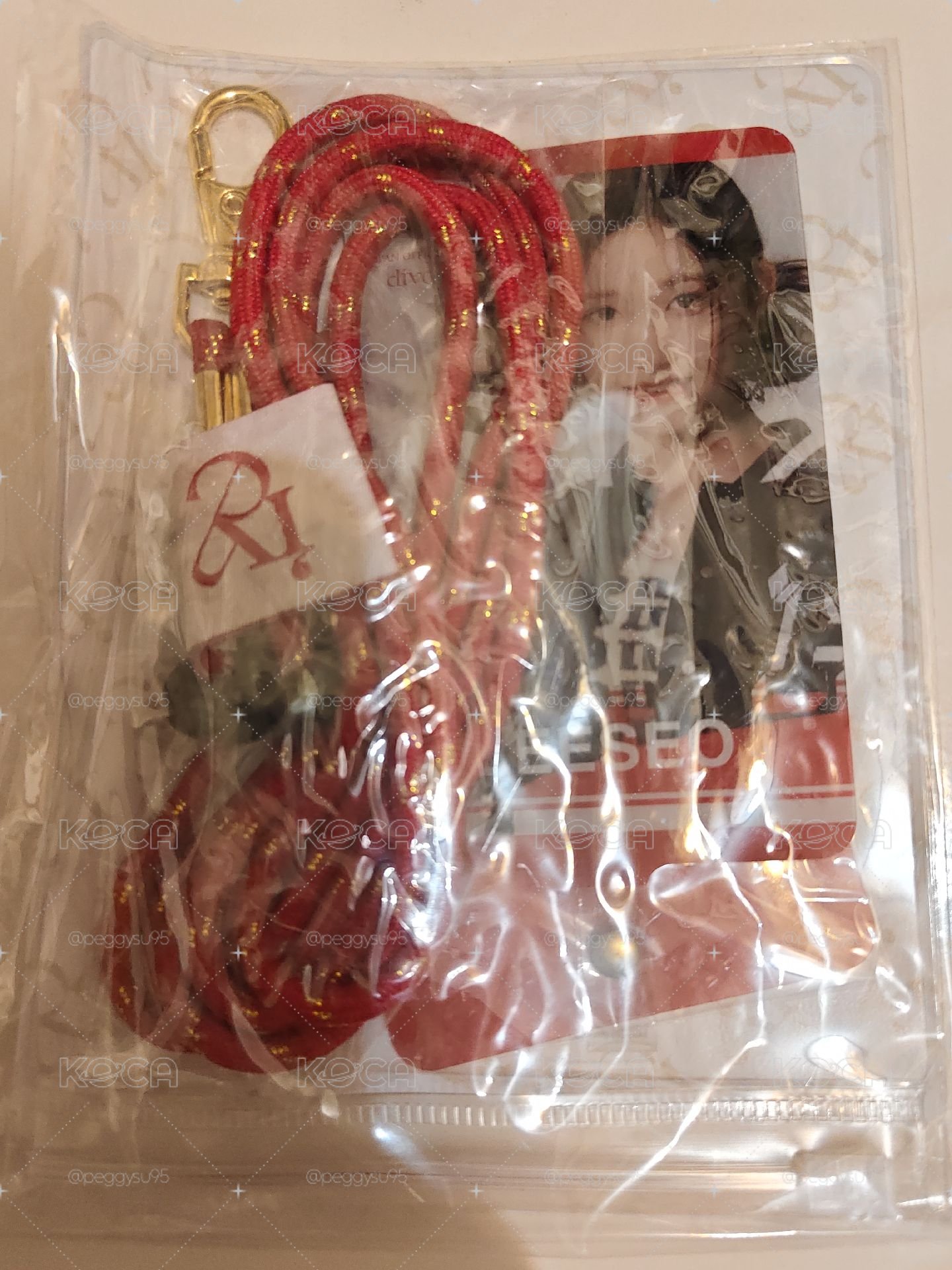 IVE 瑞日咖手機掛繩