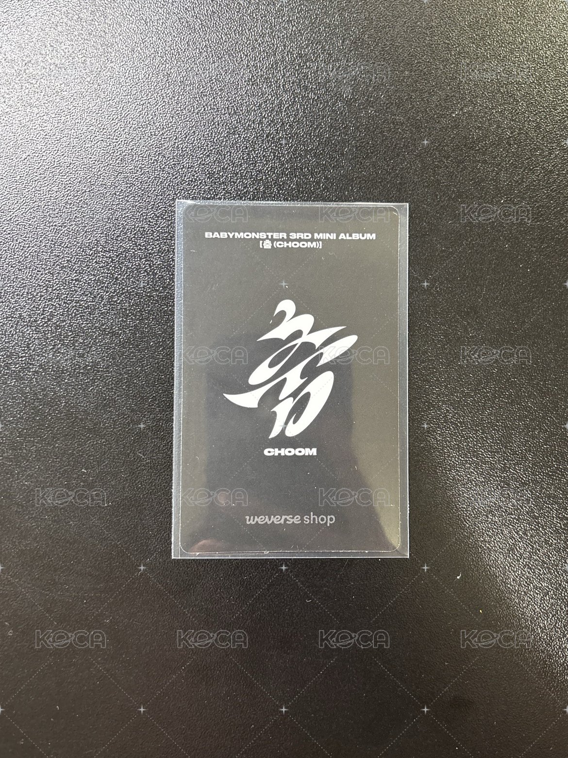 춤 (CHOOM) wvs 團封預售C Ver. 特典卡 